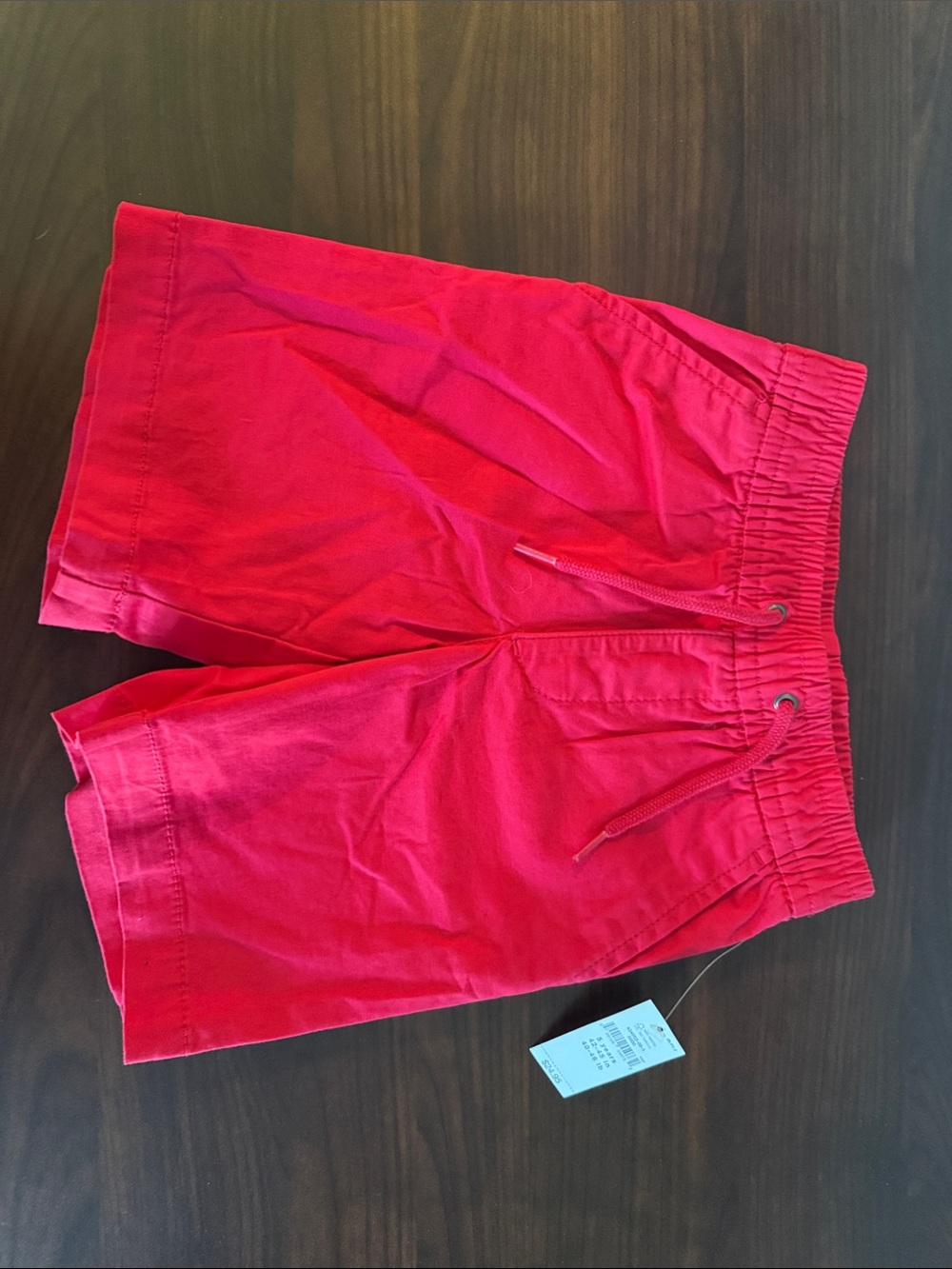 GAP Red Elastic Drawstring Kids Shorts